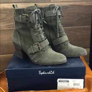 Splendid Suede Boot In Fern